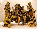 Resin Brass Ram panchayat